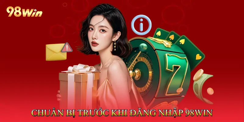Chuẩn Bị Trước Khi Đăng Nhập 98win